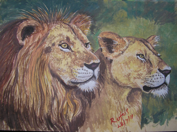 His Majesty and His Queen